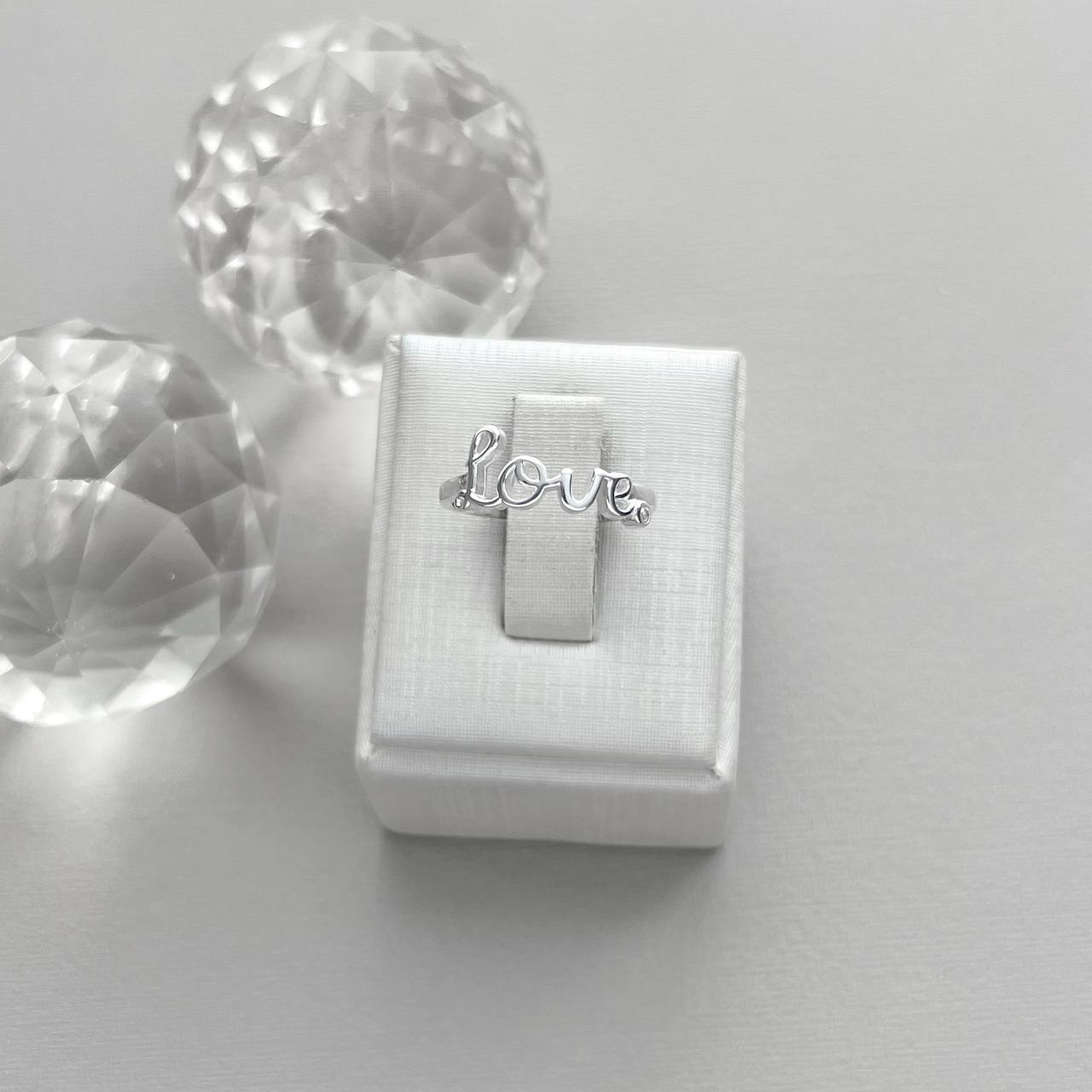 ANEL ESCRITA LOVE COM 1 ZIRCONIA