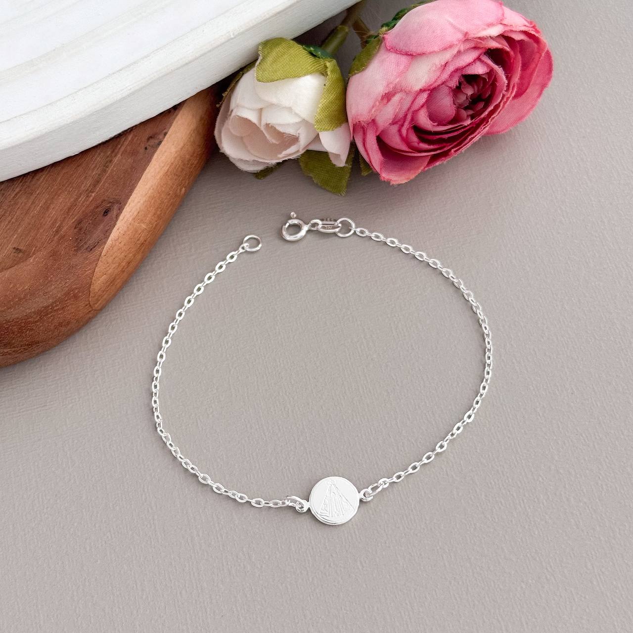 PULSEIRA PLACA NOSSA SENHORA APARECIDA CARTIER